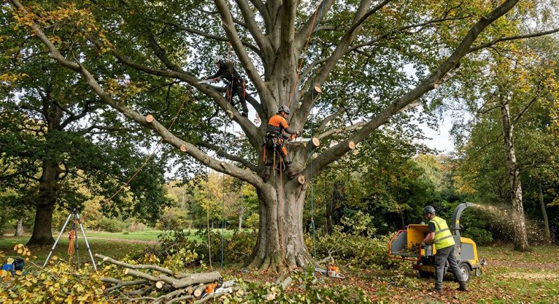 Birch Tree Pruning in Pottstown, PA