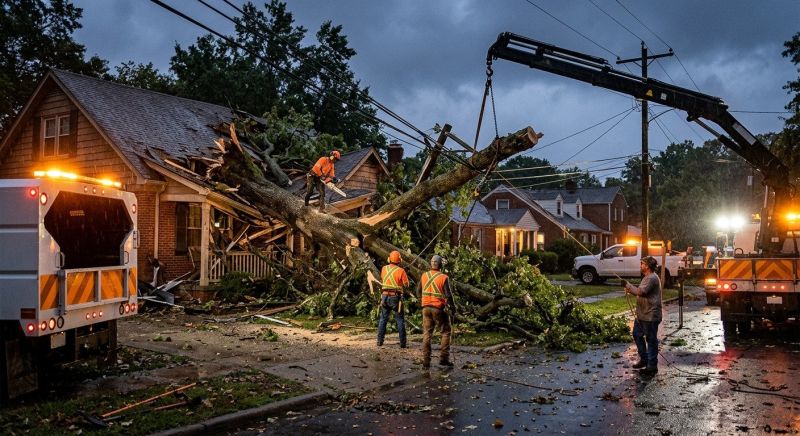 Emergency Tree Removal in Bucks County, PA