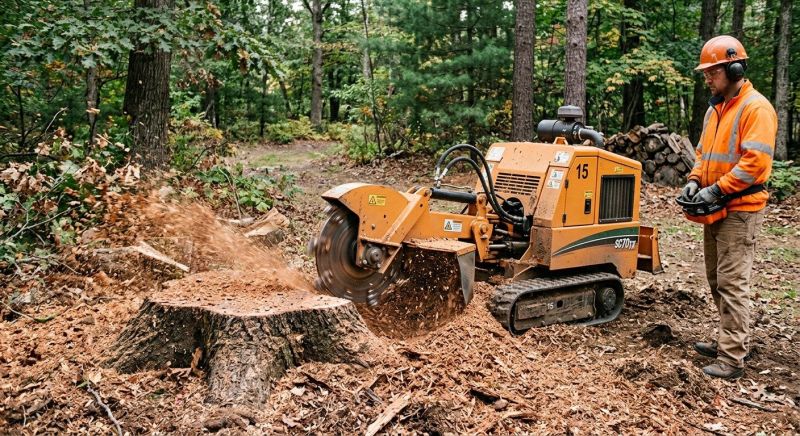 Bush Stump Grinding in Aiken, SC