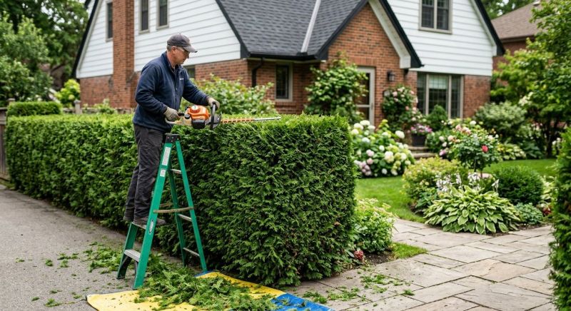 Hedge Pruning in Aiken, SC