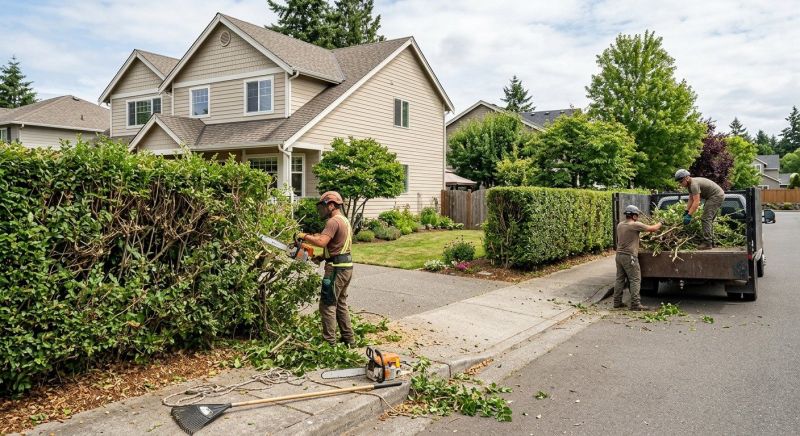 Hedge Pruning in Rockwall, TX