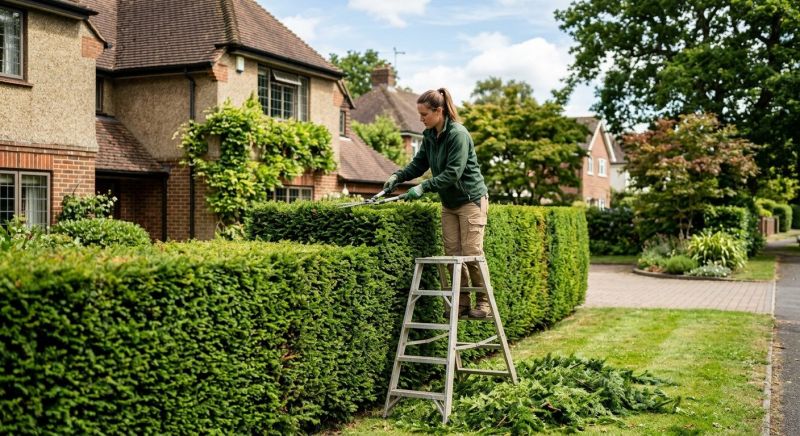 Hedge Pruning in Rockwall, TX