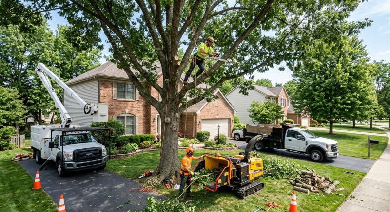 Hickory Tree Trimming in Doylestown, PA