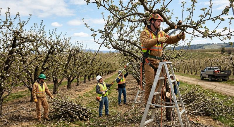 Orchard Tree Pruning in Allentown, PA