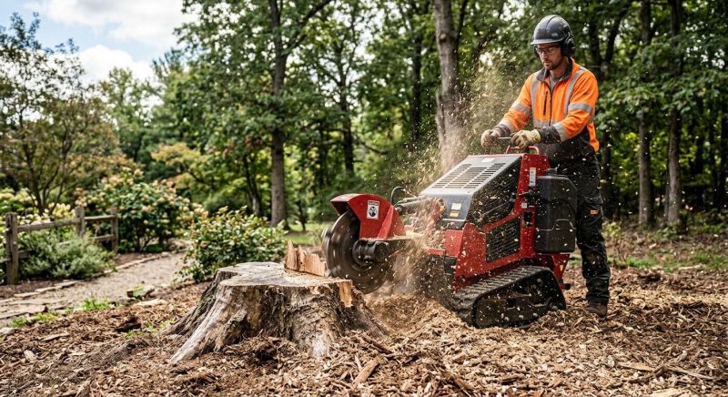 Stump Cutting in Aiken, SC