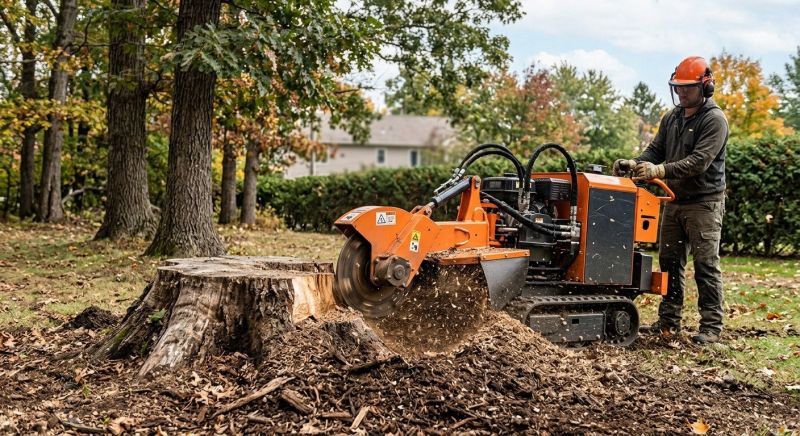Stump Cutting in Aiken, SC